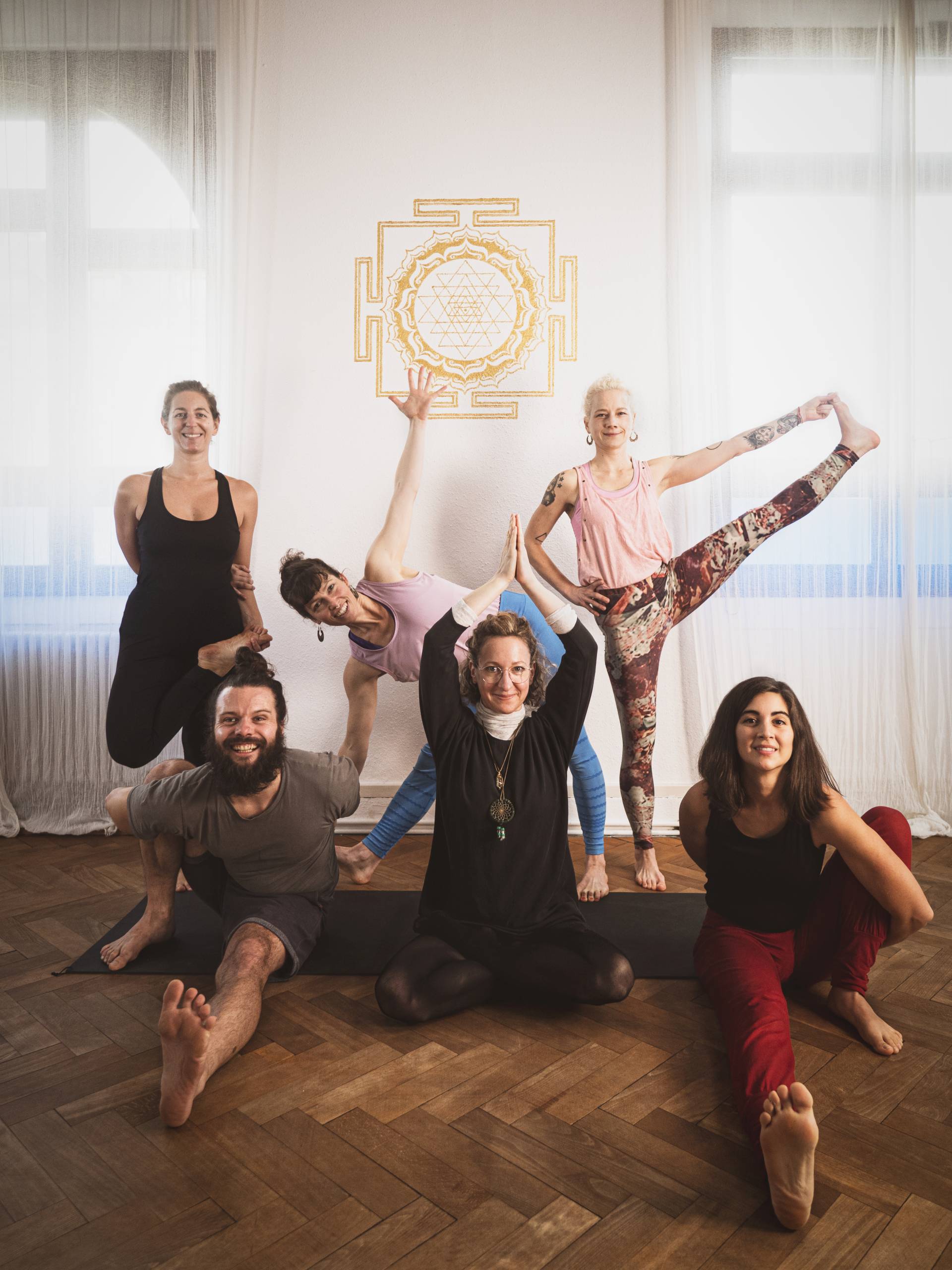 Ansicht des Ashtanga Yoga Institut Heidelberg Teams